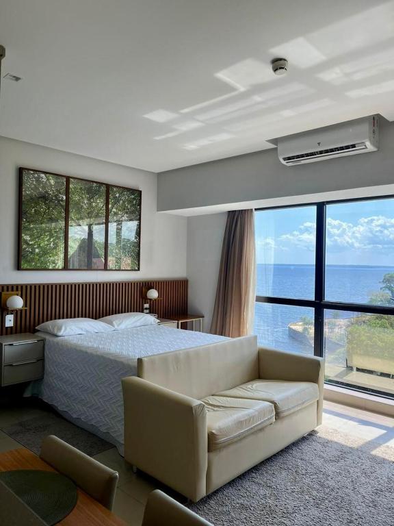 Flat no Tropical - Linda Vista do Rio - Okyanus Manzaralı Tek Yatak Odalı Premium Daire
