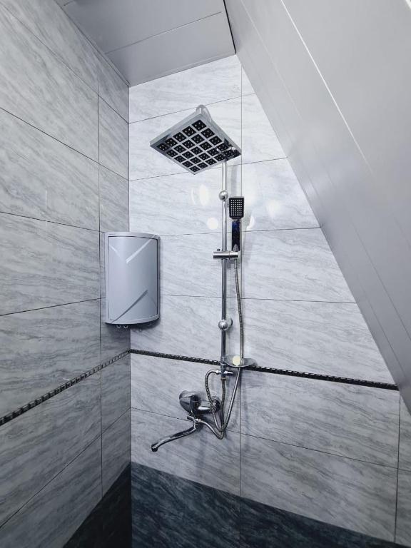 Koupelna v ubytování Aframe Heating pool FrD