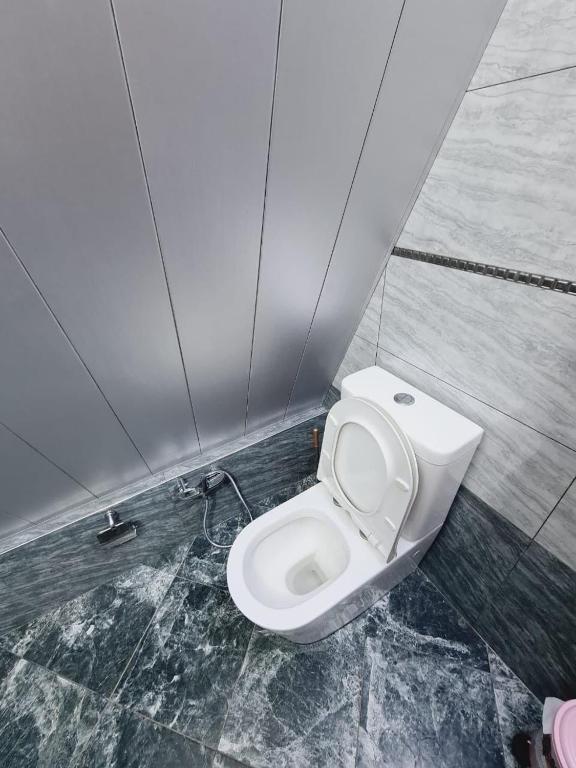 Koupelna v ubytování Aframe Heating pool FrD