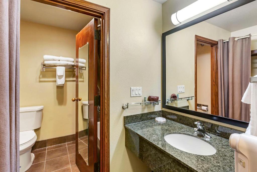 Koupelna v ubytování Best Western Elko Inn