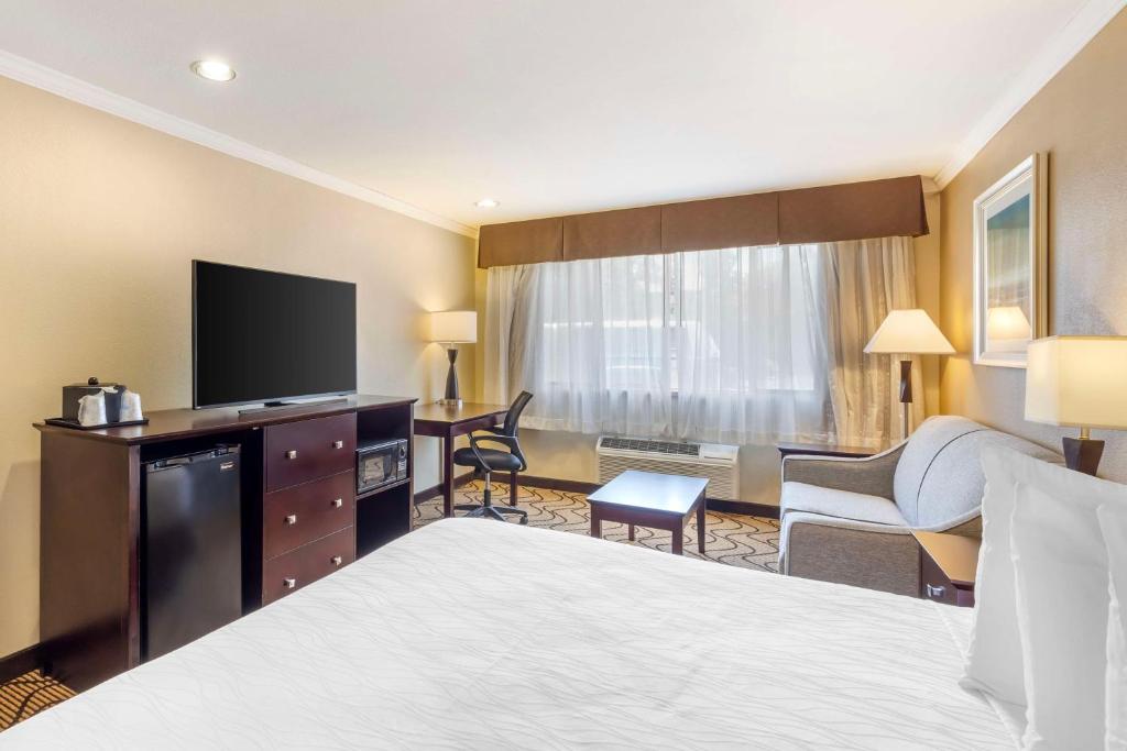 Best Western Plus Orchid Hotel & Suites - King Room Met Een Kingsize Bed En Een Bankbed
