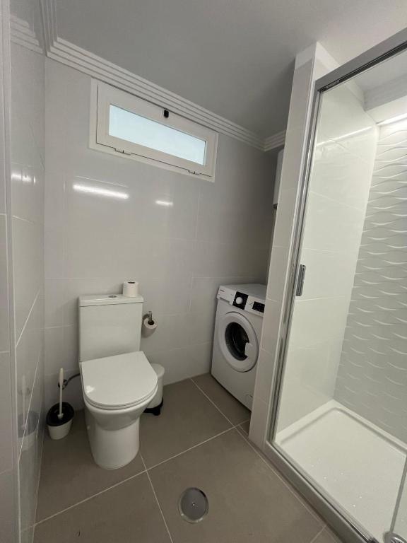 Kúpeľňa v ubytovaní Apartamento Callao Salvaje en el mar con wifi