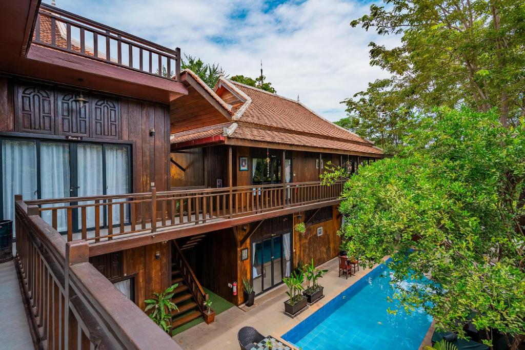 Bazén v ubytování Tiny Home nebo v jeho okolí