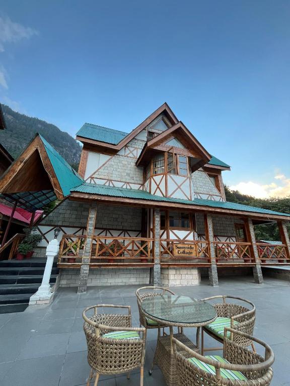 Balkón nebo terasa v ubytování Manuallaya The Resort & Spa