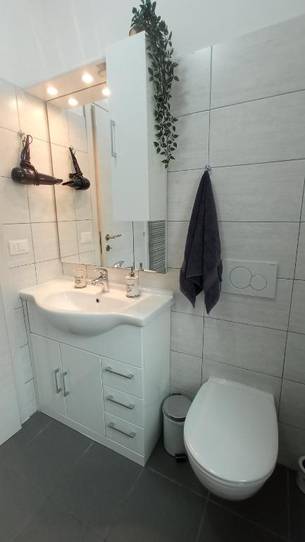 Koupelna v ubytování Apartment Ferdy