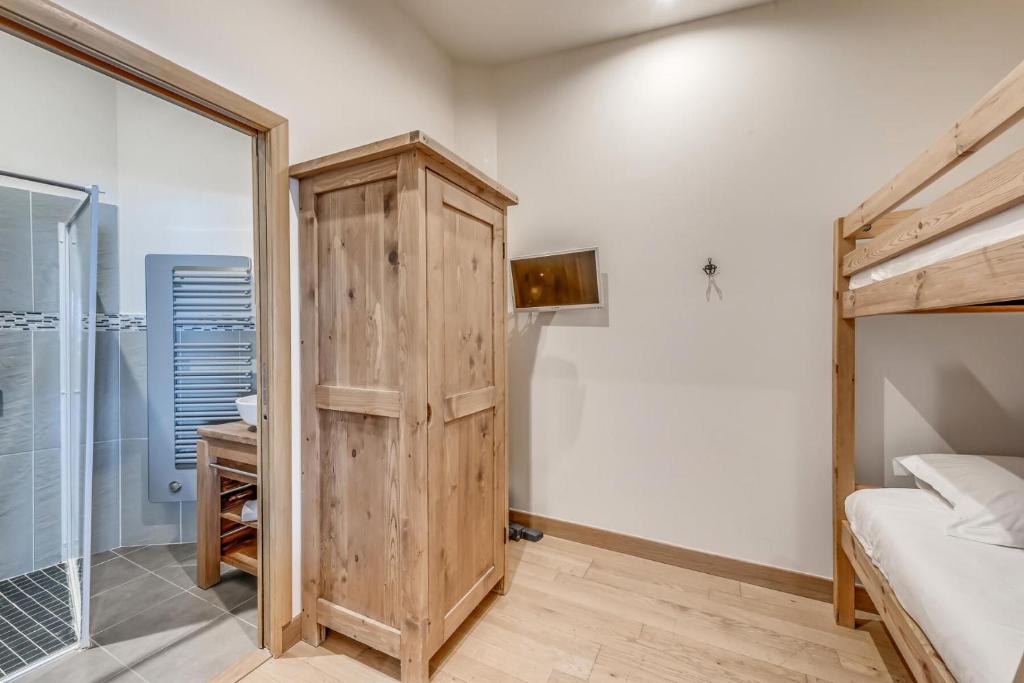 Posteľ alebo postele v izbe v ubytovaní Résidence Palafour - Appartements «Palafour Lodges» MAE-0184