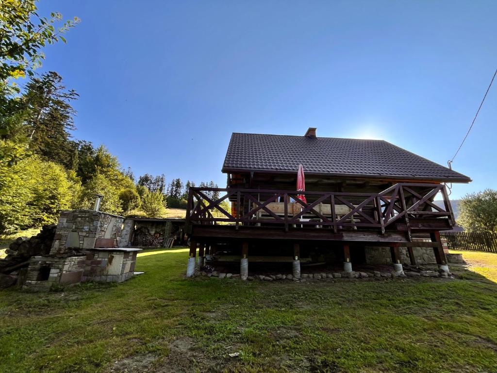 Zahrada ubytování Alpejski Azyl Wisła