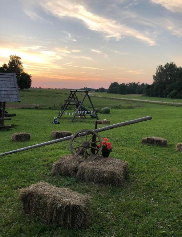Východ nebo západ slunce při pohledu z luxury tent nebo okolí