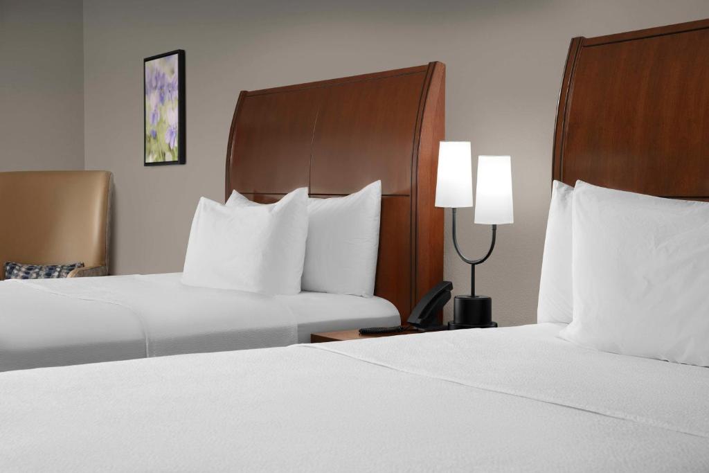 Hilton Garden Inn Hoffman Estates - Queen Room Met Twee Queensize Bedden En Douche/bad