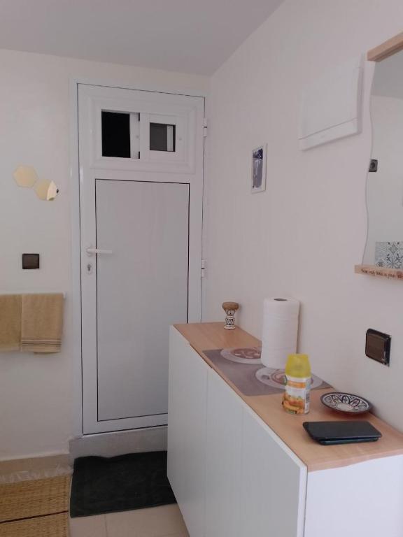 Kuchyň nebo kuchyňský kout v ubytování Tambarkiyt House Studio Appartement - Aourir Agadir