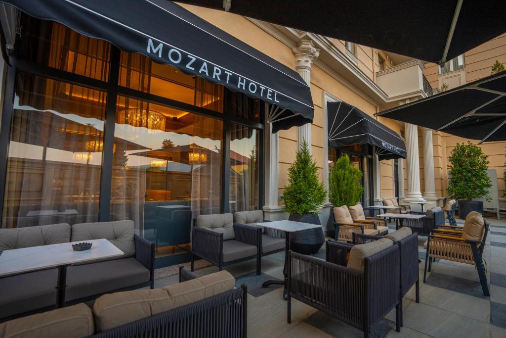Posezení v ubytování Hotel Mozart