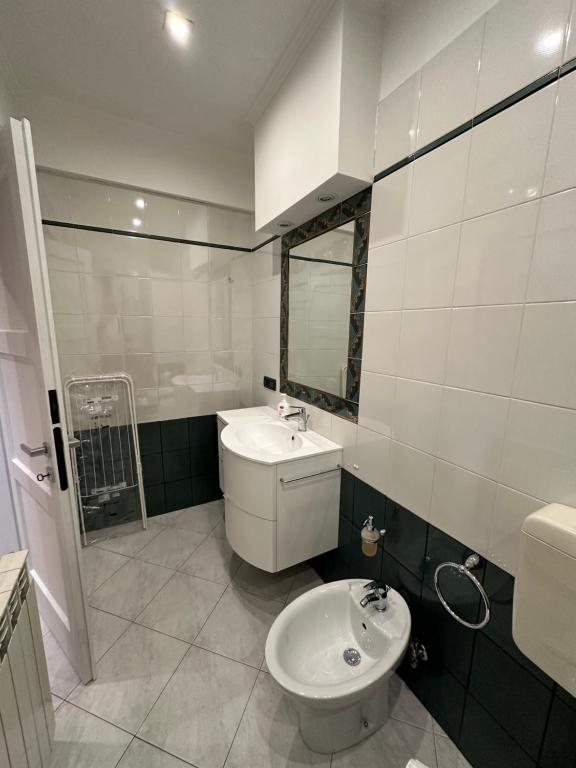 Koupelna v ubytování B&B La Giganta