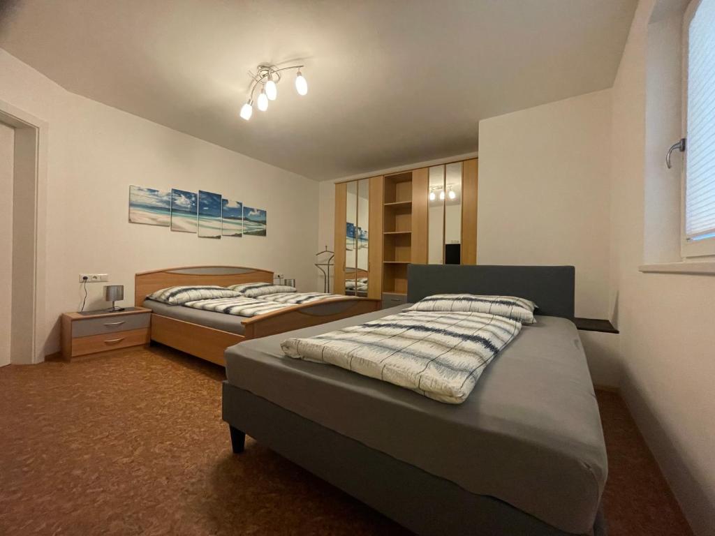 Postel nebo postele na pokoji v ubytování Karo`s Apartment