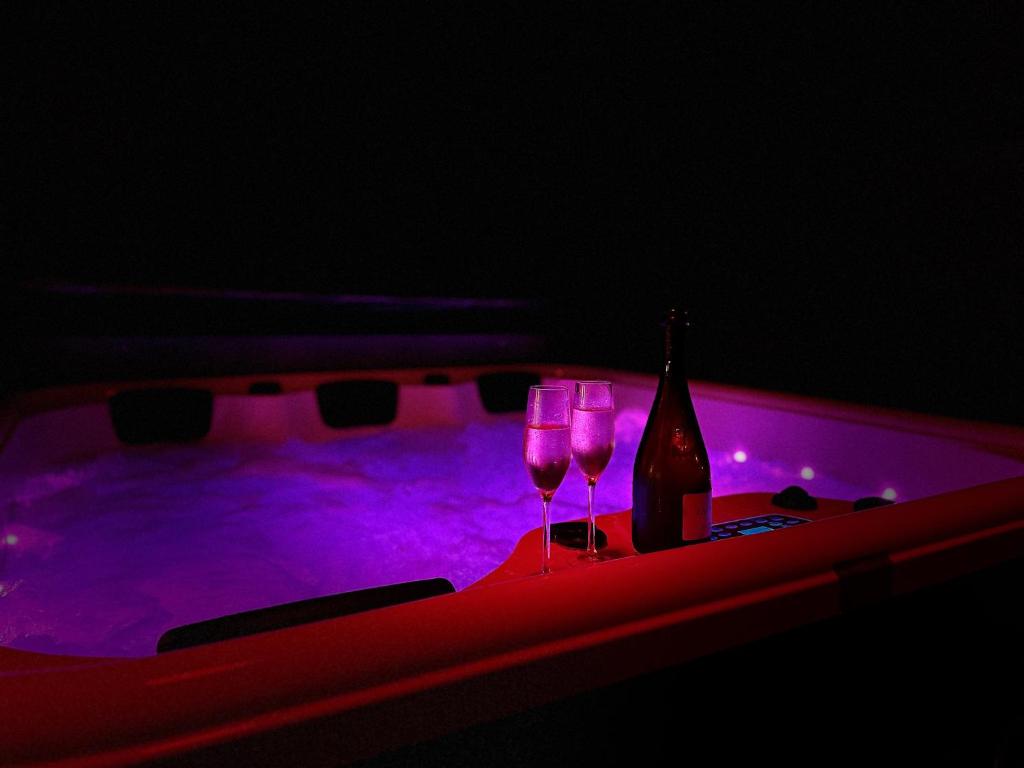 Nápoje v ubytovaní Appart Hotel Spa Perpignan