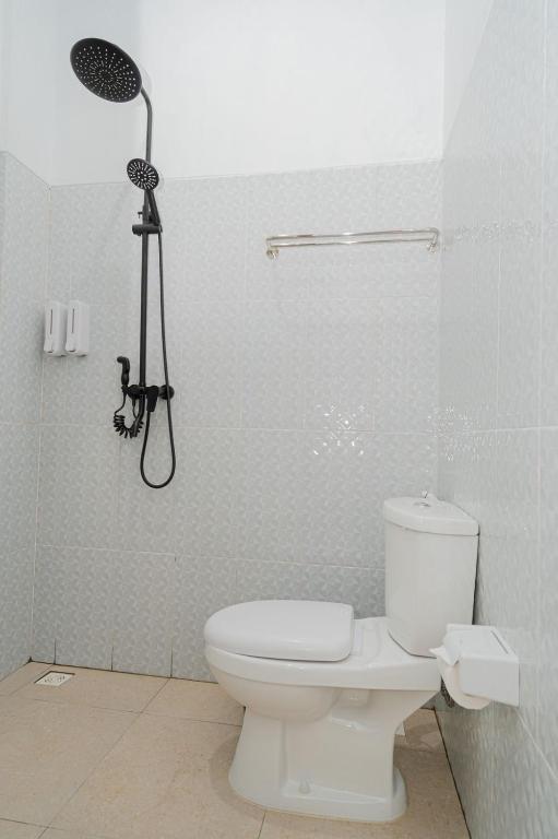 Koupelna v ubytování Kamkan Hostel