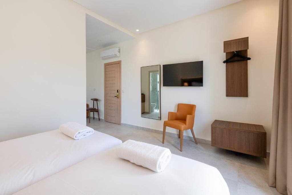 Voodi või voodid majutusasutuse Hotel El Toro Tanger toas
