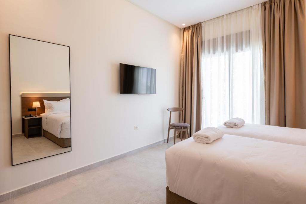 Voodi või voodid majutusasutuse Hotel El Toro Tanger toas