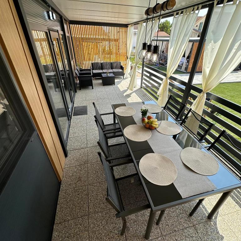 Posezení v ubytování Mobile house Karpet