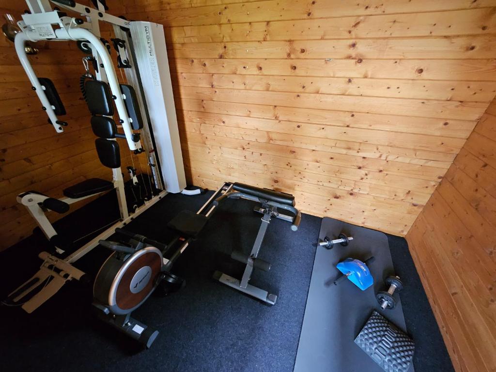 Fitness centrum a/nebo fitness zařízení v ubytování Flo's Design Suite, Rooms & Breakfast
