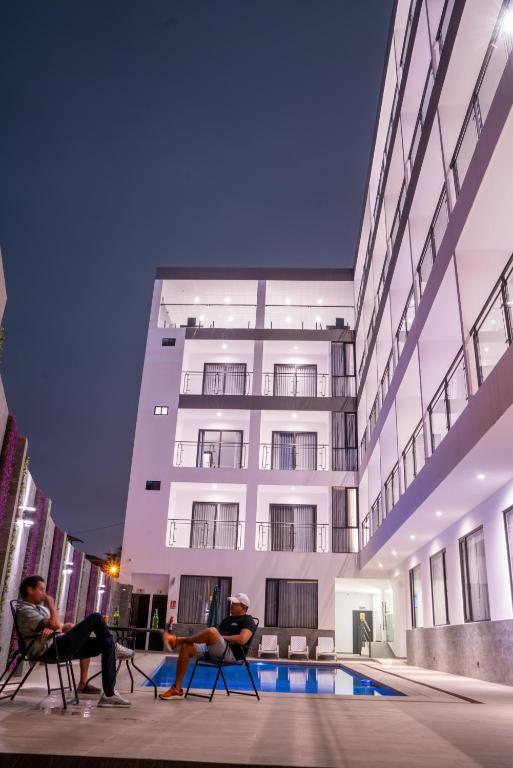 Budova, kde se hotel nachází