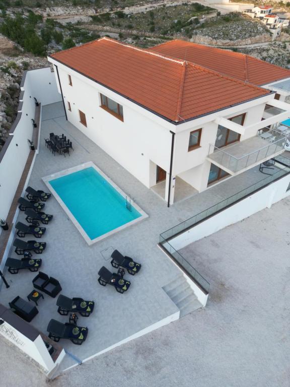 Villa Panorama - Private heated pool and jacuzzi with ocean view