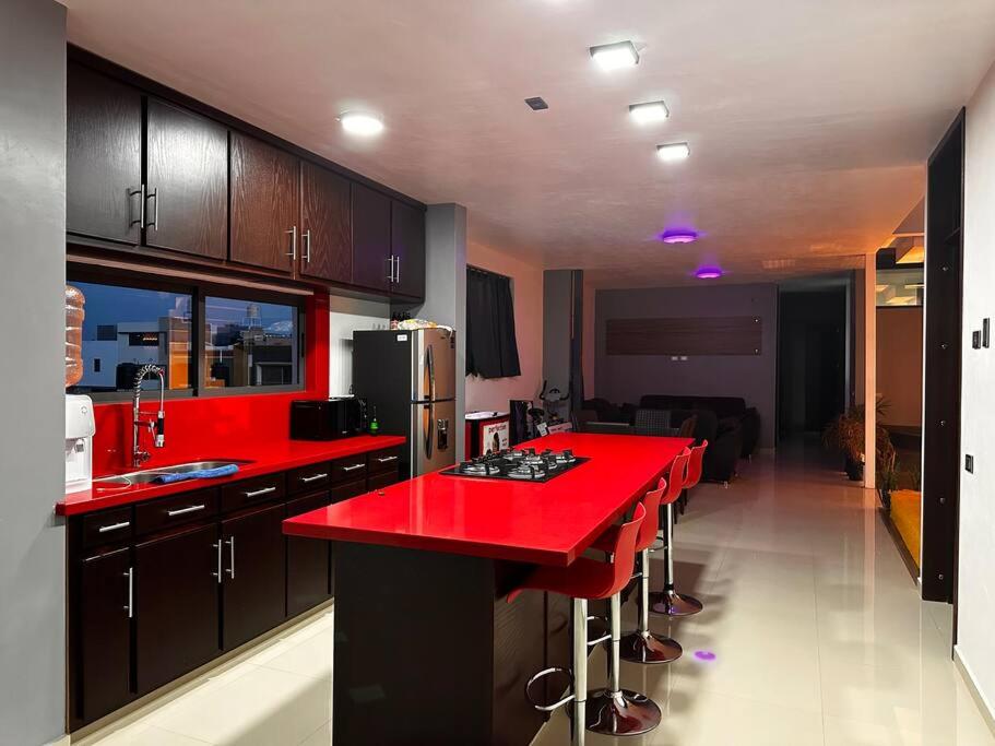 Kuchyň nebo kuchyňský kout v ubytování Casa Cómoda