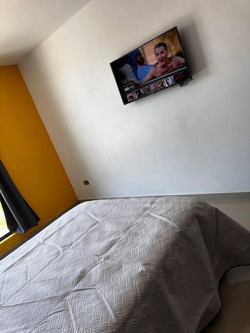 Postel nebo postele na pokoji v ubytování Casa Cómoda