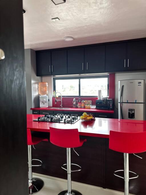 Kuchyň nebo kuchyňský kout v ubytování Casa Cómoda