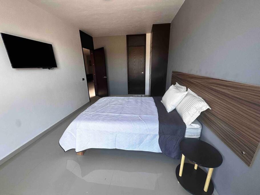 Postel nebo postele na pokoji v ubytování Casa Cómoda