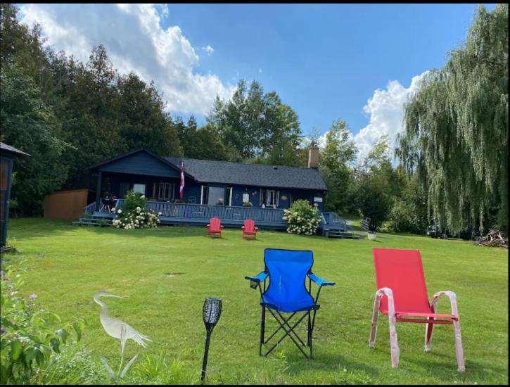 Κήπος έξω από το Sunrise net cottage