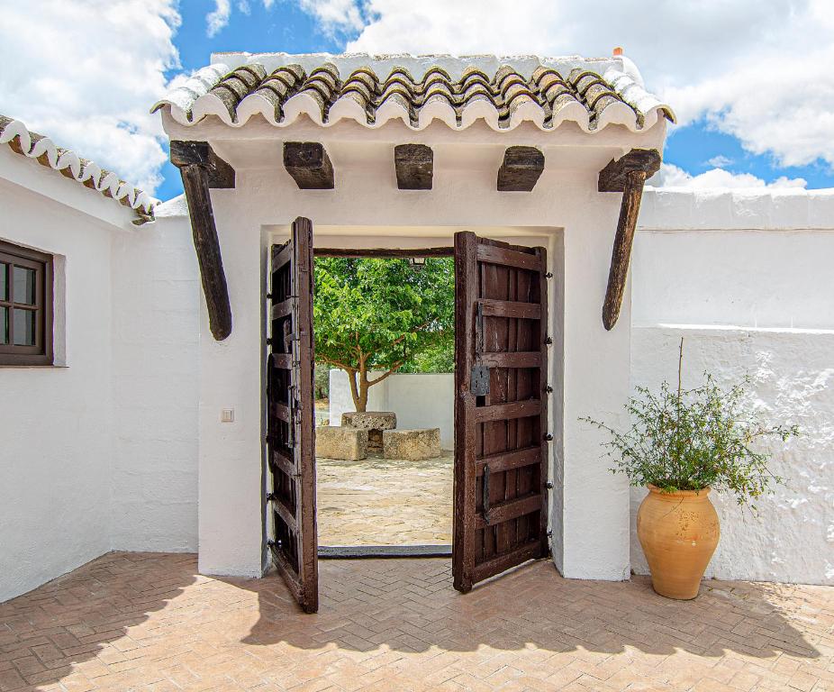 Exteriér alebo vchod do ubytovania Cortijo Alzamigaja