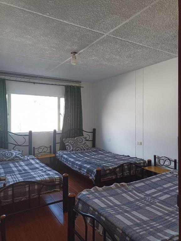 Postel nebo postele na pokoji v ubytování Moraldur