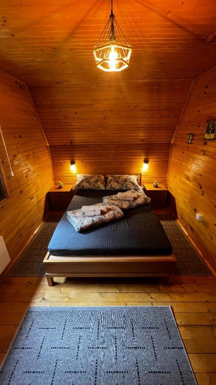 Postel nebo postele na pokoji v ubytování Ma Ritz