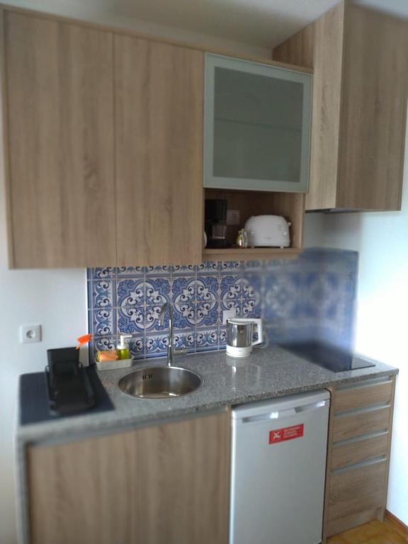 Kuchyň nebo kuchyňský kout v ubytování CRALS - Casa do Corgo