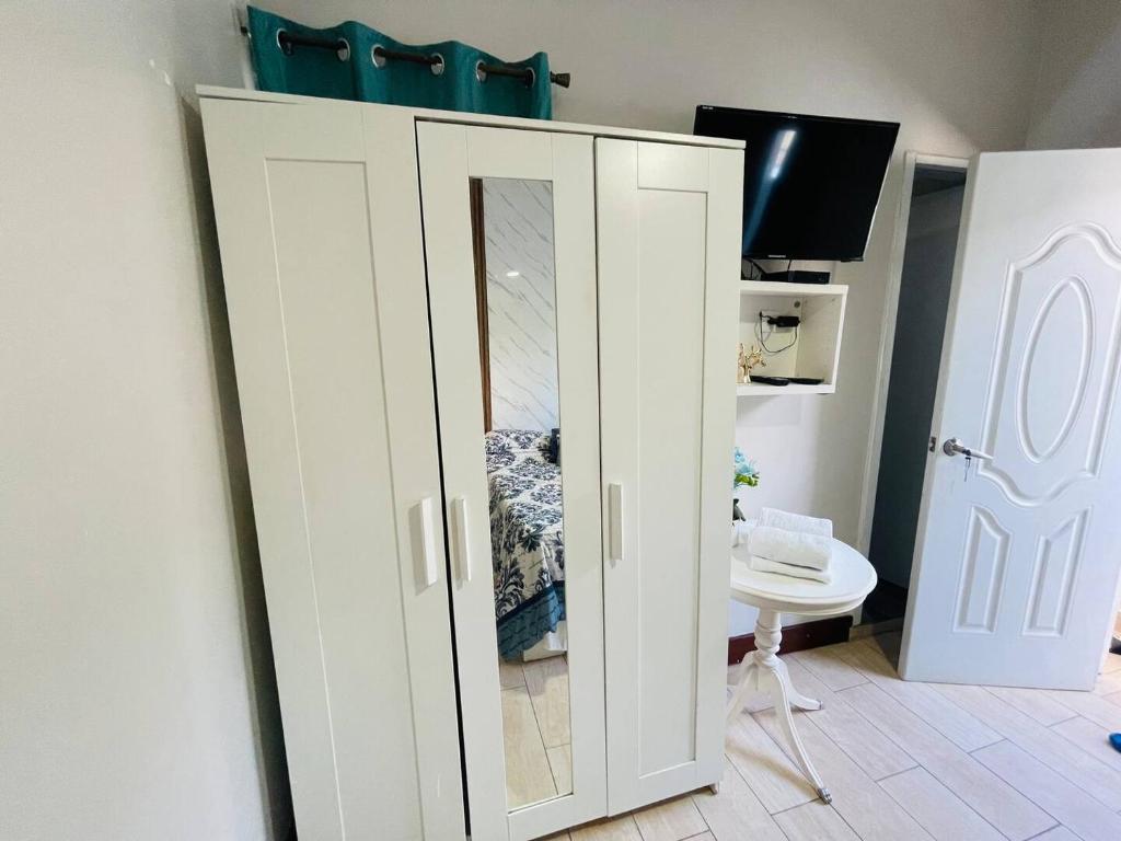 Koupelna v ubytování Tavalero Rooms