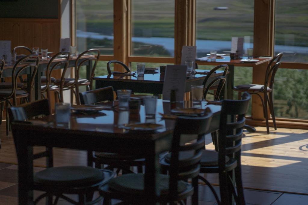 Restaurace v ubytování Hótel Á