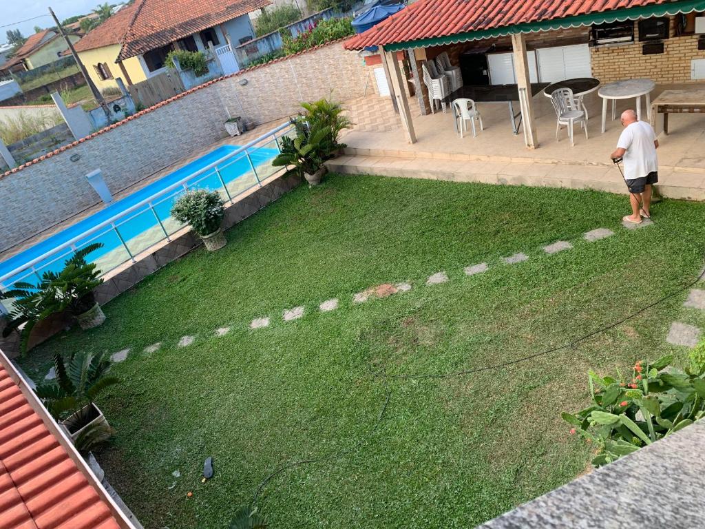 Zahrada ubytování Pousada dos amigos