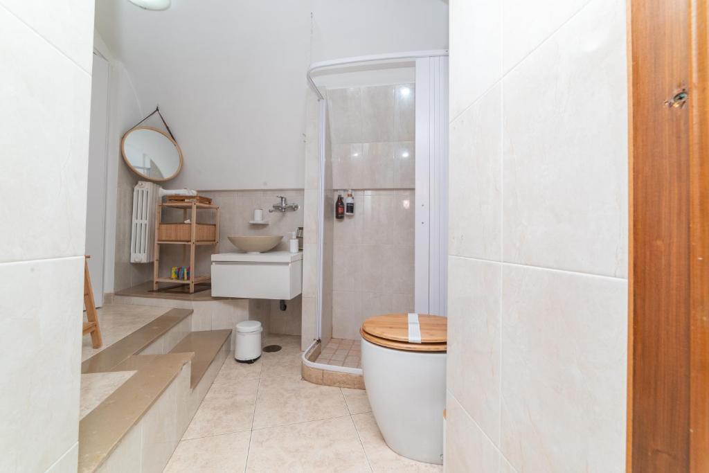 Koupelna v ubytování Casa GianAngel Ostuni