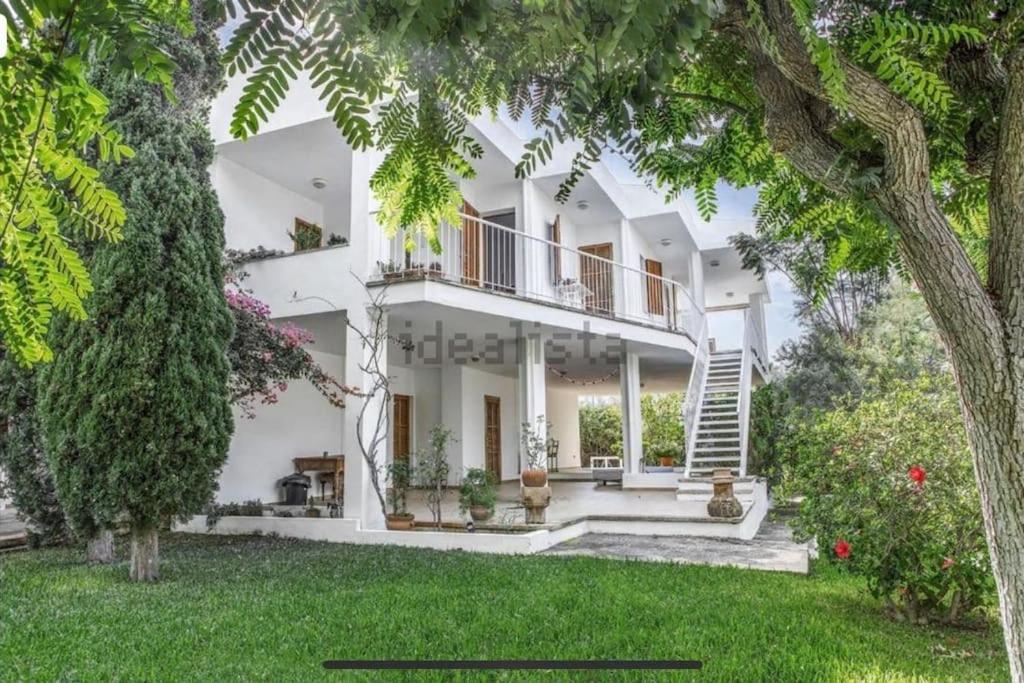 Zahrada ubytování Villa Sal i Vent- Mediterranean sea views