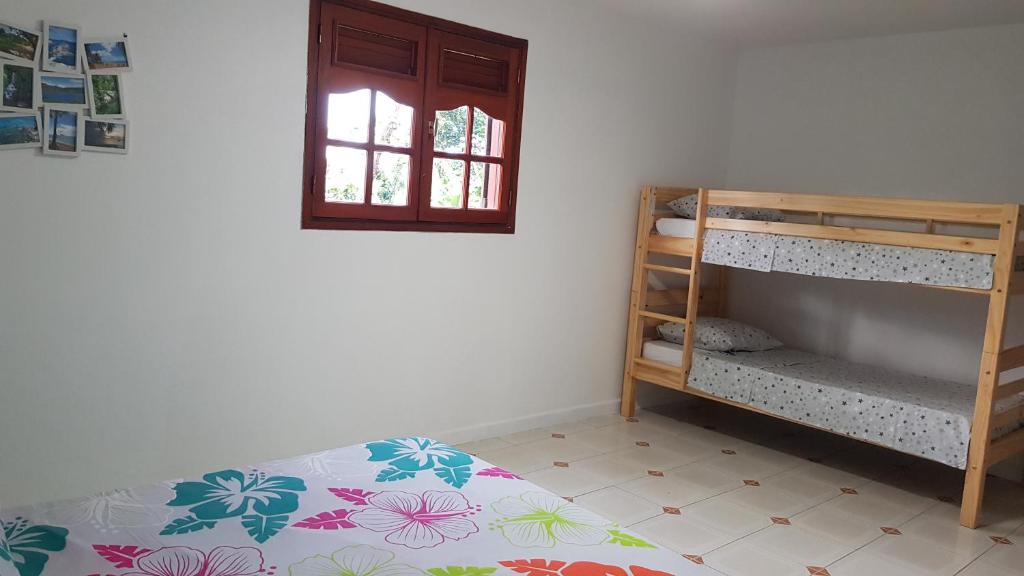 Postel nebo postele na pokoji v ubytování TI KAZ location vue mer