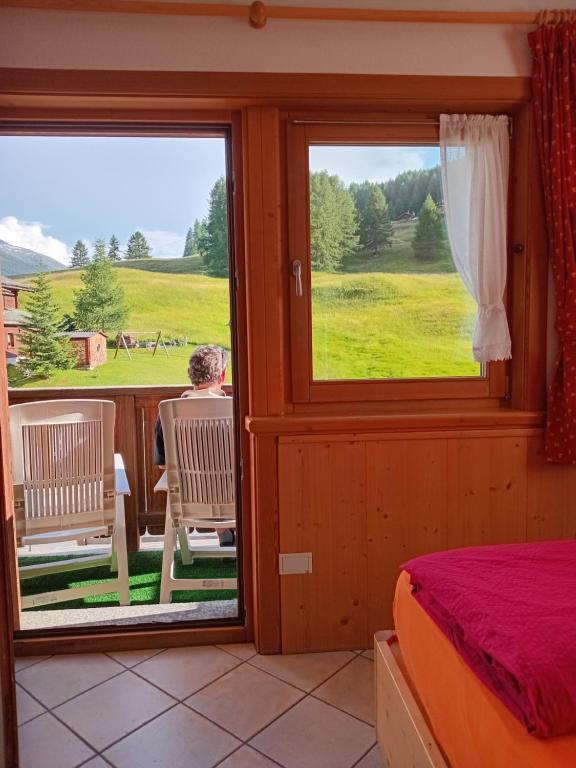 Vonkajšia záhrada v ubytovaní Chalet Beatrice