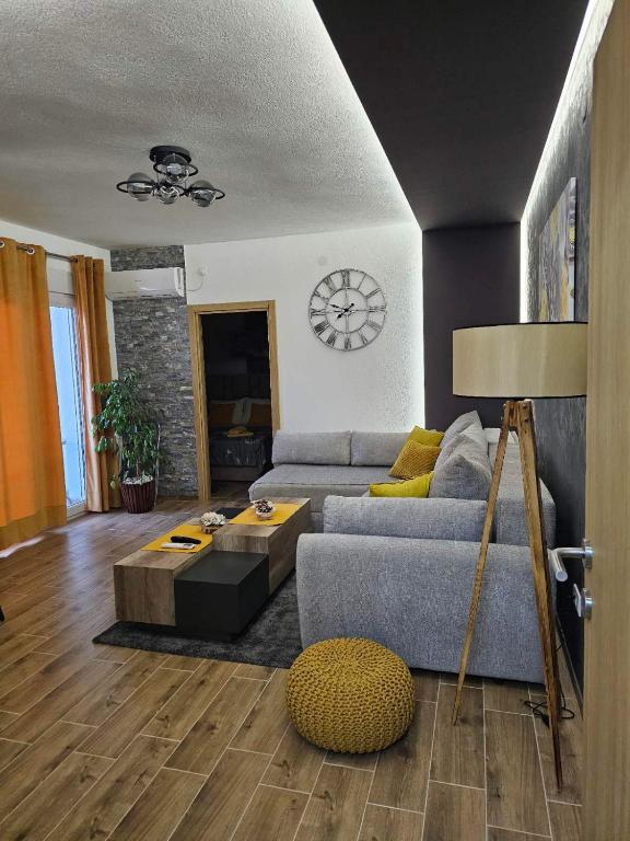 Posezení v ubytování SOUL Apartman