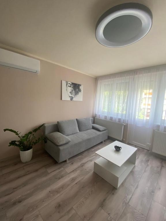 Posezení v ubytování Hotter Apartman