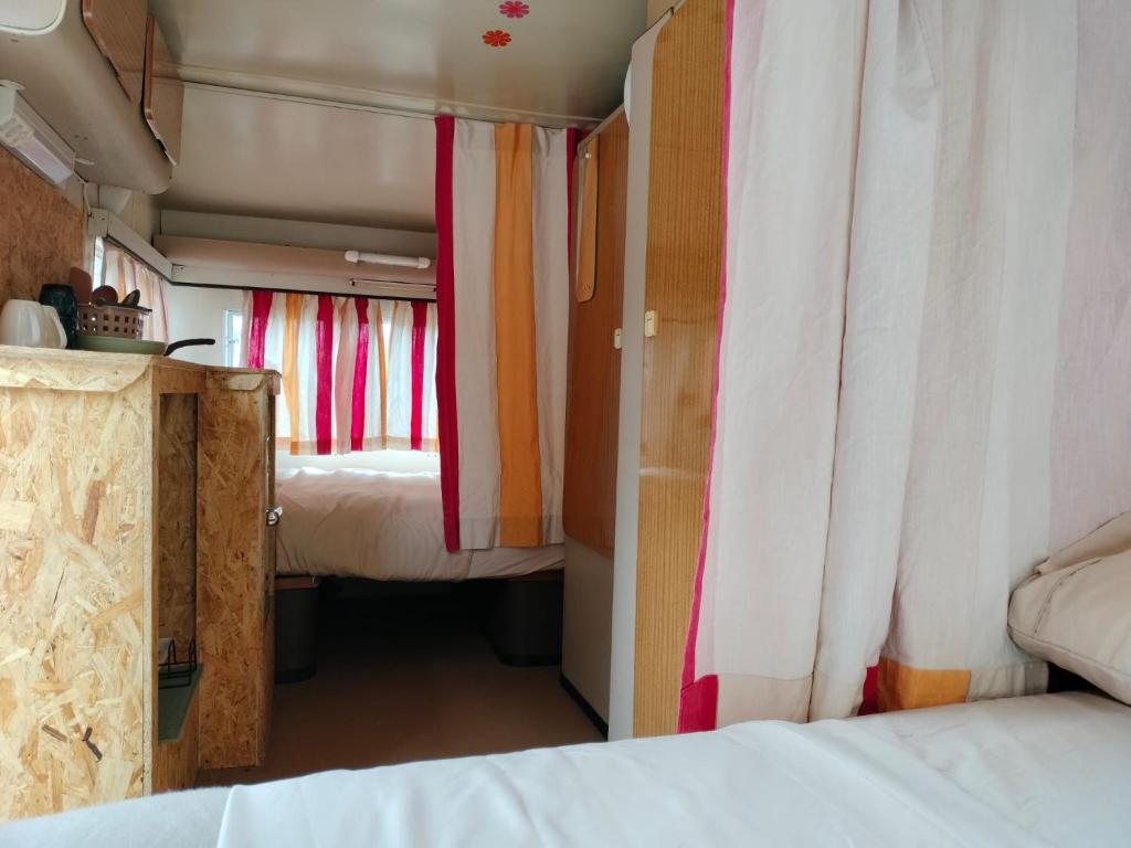Postel nebo postele na pokoji v ubytování Quinta dos Covões