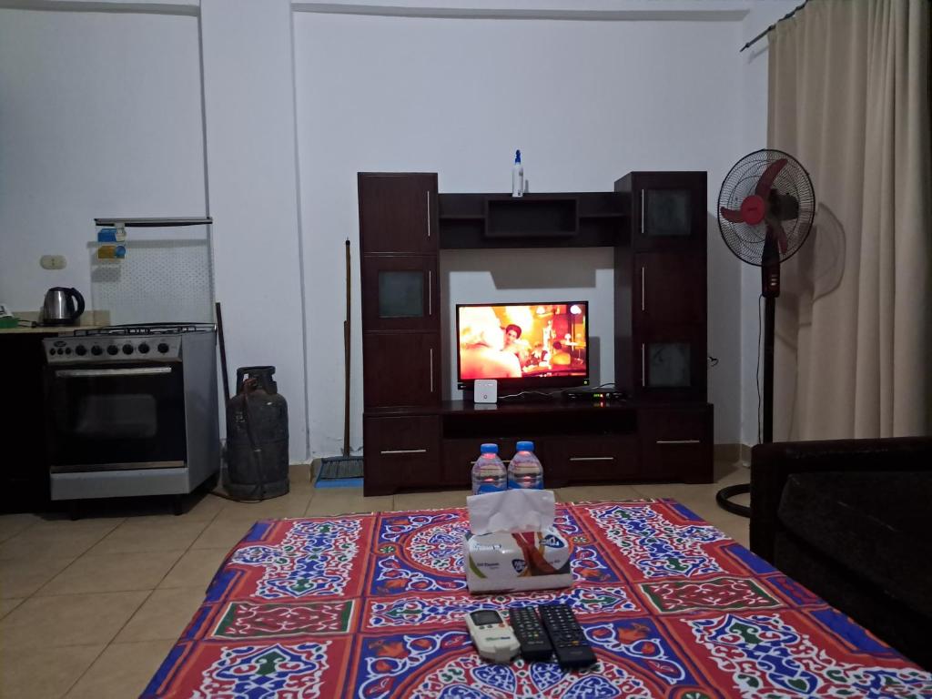 TV a/nebo společenská místnost v ubytování Top House Hostel Sharm El Sheikh