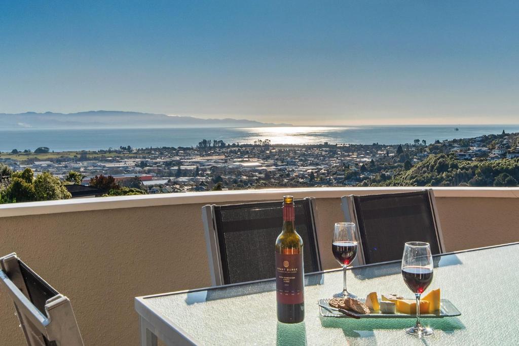 Nápoje v ubytování Sunny Bayview Retreat