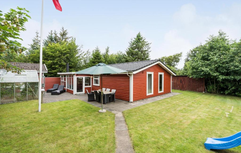 Zahrada ubytování 3 Bedroom Nice Home In Tarm