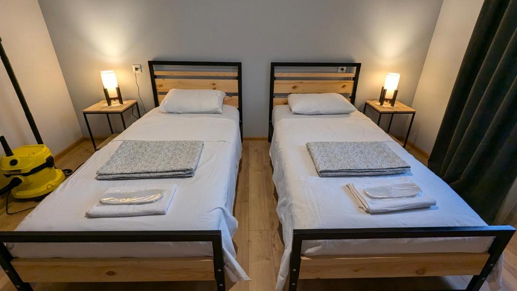 Llit o llits en una habitació de Jays