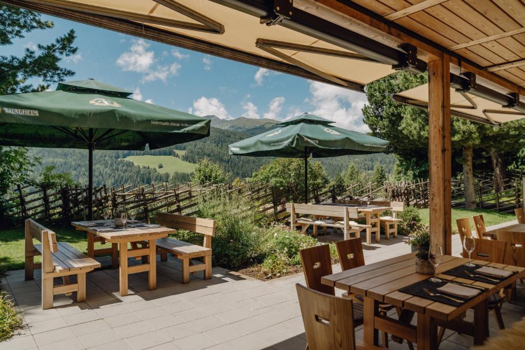 Restaurace v ubytování Seetalblick