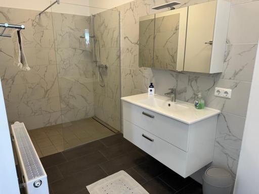 Koupelna v ubytování Ferienwohnung Langenlois
